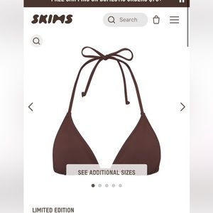 SKIMS Swim Triangle Top x COCOA